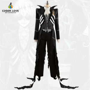 cosersuki Twisted Wonderland Halloween-Nachthemd-Anzug Skully J. Graves Cosplay-Kostüm Karneval-Weihnachtsoutfit