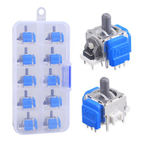 VGBUS 10 Stück Tmr elektromagnetischer Joystick Ersatz für Ps5 Gamepad 3D Analog Stick Sensor Modul für Ps4 Xbox One & Elite Controller