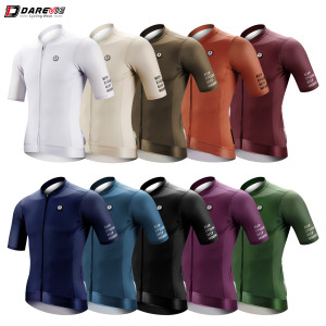 DAREVIE Radtrikot LSF 50, Anti-UV-Trainingsebene, schmale Passform, kleine Größe, für Herren, Damen, Herren, Radsport, Maillot, Fahrradtrikot,