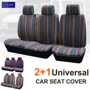 NONE 2 + 1 Universal Gestreifte Farbe Auto Sitzbezüge Für Iveco Täglich Für Ford Transit Für Sprinter 02 Für Eine Opel Vivaro 2006