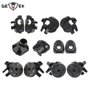 MALOM RC Messing-Portalabdeckung Achsschenkel Diff deckt Gewichte für Axial Capra 4WS SCX10 III AR45P Vanquish F9 SuperShafty CP44 Achse ab