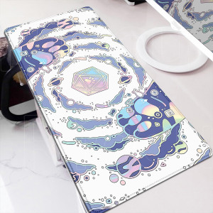 Riccu Anime Katzenpfoten-Mauspad XXL Großformatige Büro-Computer-Schreibtischunterlage 300x800mm Rutschfeste Tastatur-Mausmatte Laptop-Tischunterlage