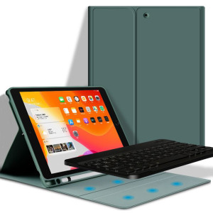 OPUYYM Für Apple iPad 7. 8. 9. Generation 10.2 Hülle mit Bluetooth-Tastatur, abnehmbare kabellose Tastatur + Tablet iPad pro 10.5 ipad air 3 10.5