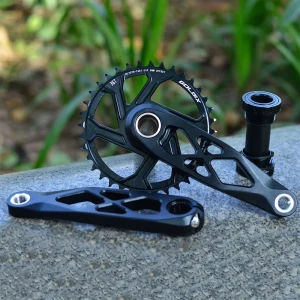 GOLDIX MTB Kurbelgarnitur BSA 24mm 165mm 170mm 175mm Direct Mount R-SPEC Trail Hohl Fahrrad Kurbel Spindel DH AM XC für Shimano SRAM