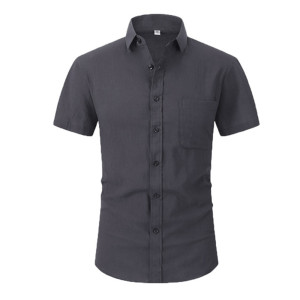 FURCW Baumwolle Linie Heißer Verkauf männer Kurzarm Shirts Sommer Einfarbig drehen-unten kragen Casual Strand Stil Plus größe