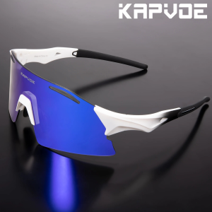 Kapvoe Fahrradbrille, modische Sonnenbrille für Herren, UV400, Brillen, Damen, Fahrrad, Straße, Fahrrad, Fahren, Outdoor, Sport, Marathon, Triathlon