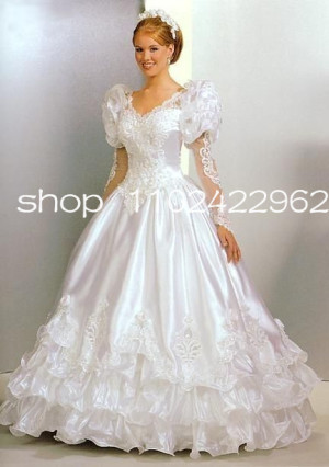 MARISOlSANCHEZ History Fashion Langarm-Brautkleid, maßgeschneidert, gerüschte Rüschen, Korsett, Schnürapplikation, Brautkleid, Outfit, Kleidungsstück