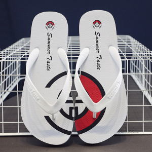 NONE 2022 neue Flip-Flops Hausschuhe Männer Sommer Anti-skid Outdoor Korea Casual Licht Strand Sandalen Haushalts Pantoffel Studenten Rutschen