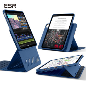 ESR für iPad Air 11/13(M4/M3/M2)2024/2025/2026 Abnehmbare Magnetische Hülle Verstellbarer Winkel Schutzhülle für iPad Pro 12.9/11 & iPad 11(A16)