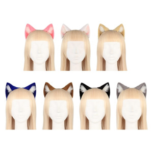 NONE Schön für Katzenohren Form für kreative Haarreifen Frauen Stirnband Make-up Haarzubehör