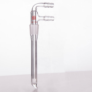 NONE Synthware-Kalt finger kondensator, 14/20 19/22 24/40, Kondensator, kalter Finger, mit Tropfs pitze, Boro silikat glas, c11