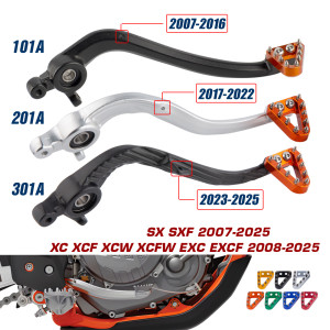 qxmotorracing Hinten Fuß Bremshebel Für KTM SX SX-F 2007-2025 XC XC-F XC-W EXC EXC-F 2008-2025 SMR450 2008-2024 Motorrad 125-530CC