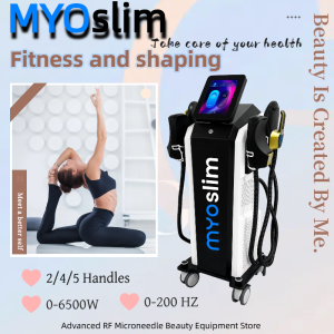 Myoslim Machine Professional EMS Lichaams- en Spier Stimulatie Carving EMS afslankmachine EMS Pro NEO RF Machine In sculpt Pelvic Cushion