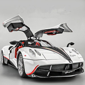 XMD 1:18 Pagani Huayra Dinastia Legierung Rennwagen Modell Druckguss Metall Spielzeug Sportwagen Modell Simulation Sound und Licht Kinder Geschenk