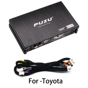 DIXSG PUZU PZ-C7 kabelbaum 4X150W Auto DSP Verstärker Auto Radio Sound Upgrade Digital Audio Signal Prozessor Für Toyota (nicht-JBL)