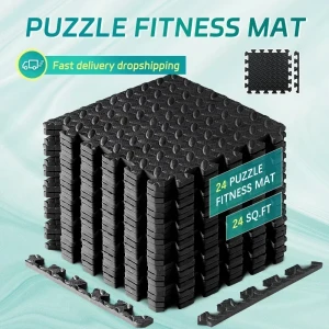 DHDH 4 ~ 20 Stück Eva-Schaummatte, Babyschaum-Spielmatte, ineinandergreifende Bodenmatte für Zuhause, Teppich, Fitnessstudio, Kinder, rutschfeste