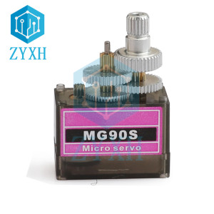 LYPZUX MG90D Digital Servo MG90S Analog Servo Metall Getriebe 90/180/270/360 Grad 2,2 KG Für RC Hubschrauber flugzeug Flugzeug Boot Auto
