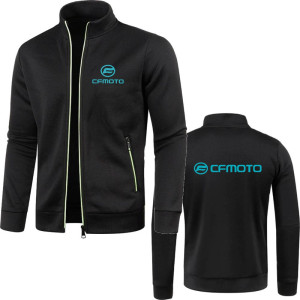 NONE NEUE Sweatshirts Zipper Jacken Cfmoto Motorrad Herren Fleece Jersey Sportwear Strickwaren Strickjacke Casual Rollkragen Streetwear