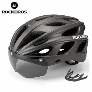 ROCKBROS Fahrradhelm EPS Integral geformter, atmungsaktiver, leichter Fahrradschutzhelm Herren Damen MTB Rennradhelm