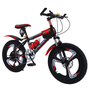 NONE Kinderfahrrad 18/20/22 Zoll Mountainbike Doppelbremse Jungen und Mädchen Fahrräder Getriebe Fahrrad