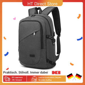 Kono Laptop-Rucksack mit Diebstahlschutz für Reisen, Business, Arbeit und Computer – Sicherheitsdesign für Laptop bis 15,6 Zoll