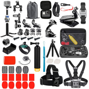 VeFly Action Kamera Zubehör Für Gopro Hero 9 8 7 5 4 Für Dji Osmo Action Rucksack Saugnapf Für Glas Halterung 4k Fall Helm