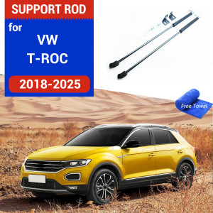 XuSpring Für VW T-ROC 2018-2025 Auto-Styling Refit Motorhaube Gas Shock Lift Strut Bars Unterstützung Stange Zubehör