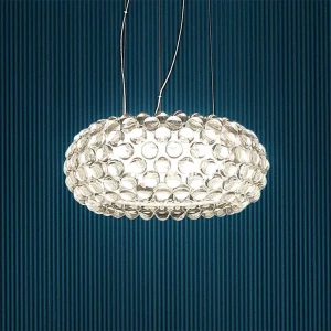 JIANKEXING Moderne Kreative Acryl LED Kronleuchter Restaurant Wohnzimmer Schlafzimmer Hotel Transparent Gold Anhänger Lampen Innen Beleuchtung Dekor
