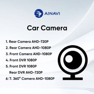 Rückfahrkamera AHD 1080P Wasserdicht 120 ° Weitwinkel für Ainavi Car Audio System
