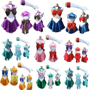 NONE Anime Sailor Uniform Cosplay Kostüme Anime Figur Kleid Vestido Halloween Kostüme für Frauen Anzug Perücke Loli Kleidung Party