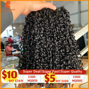 Millionaire Queen 3B3C Birmese Pixie Krullend Haar Bundels Maagdelijk Menselijk Haar Birmese Vietnamese Ruwe Menselijk Haar Extensions Groothandel