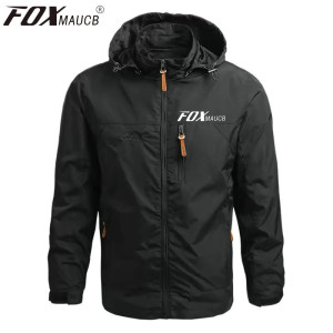 FOXMAUCB RACING Fahrradjacke Männlich Straße Mountainbike Jersey Mtb Downhill Winddicht Fahrradbekleidung Outdoor Herren Windjacke