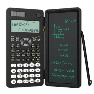 NeWYeS Mini Wetenschappelijke Rekenmachine met Schrijftablet Rekenmachines Kladblok Memo Kantoor Elektronica Schoolbenodigdheden 991es Ms EX 82ms