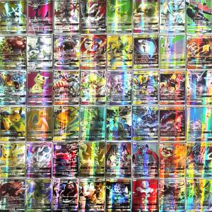 TAKARA TOMY 10-100 Stück Pokemon-Karten Englisch Französisch Spanisch Deutsch Italienisch GX Team Vmax EX Shining Game Battle Trading Collection