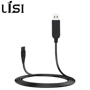 LISI 15V USB-oplaadkabel compatibel met Philips Norelco One Blade HQ8505 QP6510 QP6520 QP6530 QP6550 MG5750 elektrisch scheerapparaat 2 pcs