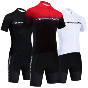 2025 ORBEA ORCA Radtrikot Fahrradshorts Set Herren Damen Schnell trocknend Ropa Ciclismo 4 Taschen Sommer Pro Fahrrad T-Shirt Kleidung