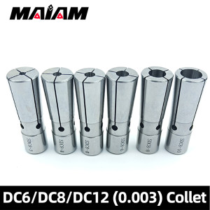 MAIAM Hochpräzise 0,003 Spannzangen DC4 DC6 DC8 DC12 Back Pull Extension BT30 BT40 HSK32 HSK40 HSK63 Werkzeughalter Spannfutter DC Spannzangenfutter