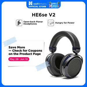 HIFIMAN HE6se Over-Ear-Over-Ear-Planar-Magnetkopfhörer in voller Größe