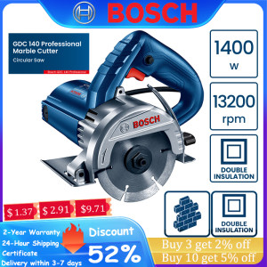 NONE 1400 W Bosch GDC140 Schneidemaschine Holz Marmor Stein Schlitzmaschine 115 mm Durchmesser Kreissäge Diamant Fliesen Elektroschneider