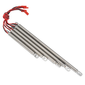 MOTIVE-RC Metall Elektrische Schubstange Simulation Zylinder 30/50/80mm Reise 3 ~ 9V Schubstange für RC Auto Bagger DIY Modell Zubehör