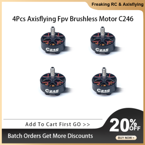 NONE 4PCS Axisflying Fpv Bürstenlosen Motor C246 2406 Für 5 ″/6 ″ Von Freestyle/Sbang/Filmischen schießen Drone