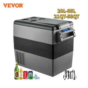 NONE VEVOR Pro Beinstrecker 220LBS Beinstreckmaschine 20L/30L/35L/40L/45L/50L/55L Auto-Kühlschrank-Kompressor-Gefrierkombination mit Rollen und