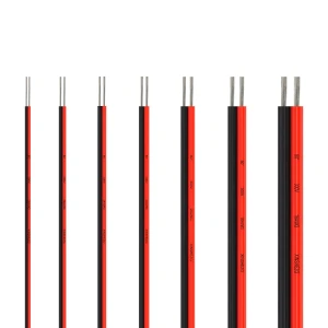 DelightFire 2-poliges LED-Streifenkabel, elektrischer Draht, rot, schwarz, 5 V, 12 V, 2-adriges JST-flexibles Verlängerungskabel für Lampenbirnen,