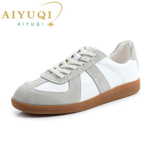 AIYUQI Damen-Sneaker 2026 Neu Echtes Leder Damen-Trainingsschuhe Lässige Frühlings-Flachschuhe für Frauen