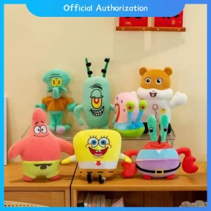 Potdemiel SpongeBob Schwammkopf Plüschtier Anime Patrick Star Stoffpuppe Niedliche Gary Cartoon Thaddäus Kawaii Mr.Krabs Plankton Sandy Geschenk