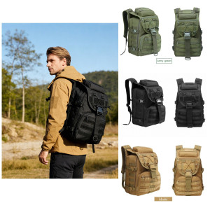 ReFire Gear 35L Herren Taktischer Rucksack Survival Wanderrucksack Multifunktionale Outdoor-Tasche Reisen Camping Sport Reiten Reisetasche
