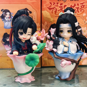 Bandai Echte Mo Dao Zu Shi Porzellan Bloom Rhythm Series Blind Box Niedliche Wei Wuxian Lan Wangji Figur Mystery Box Anime Fans Geschenk