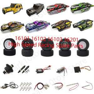 NONE 16101 16102 16103 16201 High Speed Racing 1/16 4WD 50 km/h RC Auto Original Ersatzteile Empfänger Teile Kit