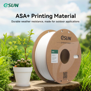 eSUN ASA-Filament 1,75 mm 3D-Drucker-Filament ASA+ 1 kg Spule DIY Blumentopf 3D-Druckmaterial ASA+ 3D-Filament für 3D-Drucker