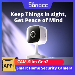 SONOFF CAM-S2 Home Security Camera WiFi 1080P Bewegingsdetectie Alert Real-time Interactieve Tweeweg Audio Ondersteuning Alexa Google